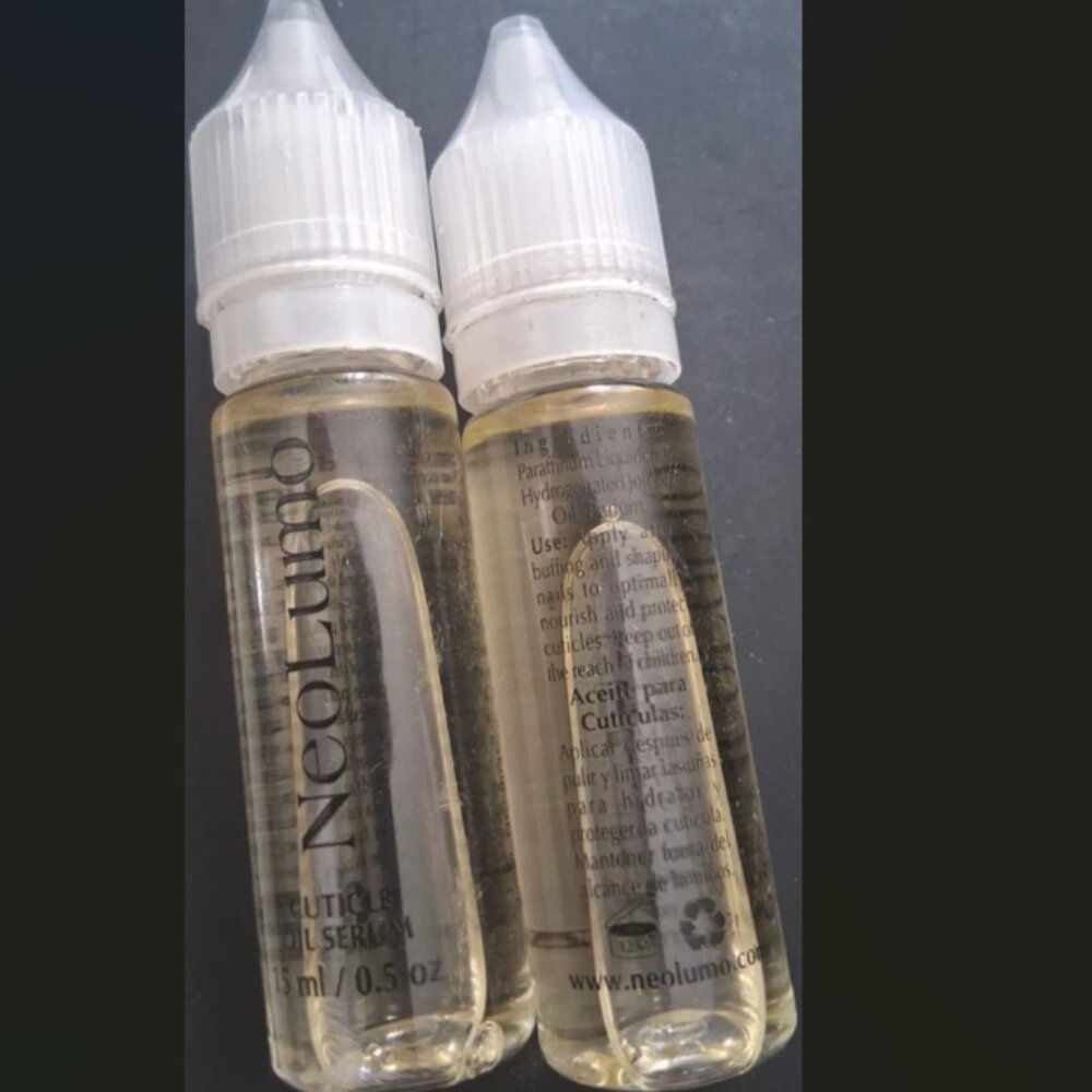 3 NEOLUMO CUTICLE OIL SERUM- 0.5 fl oz /15 ml EACH - 3 PACK - BRAND NEW - SEALED